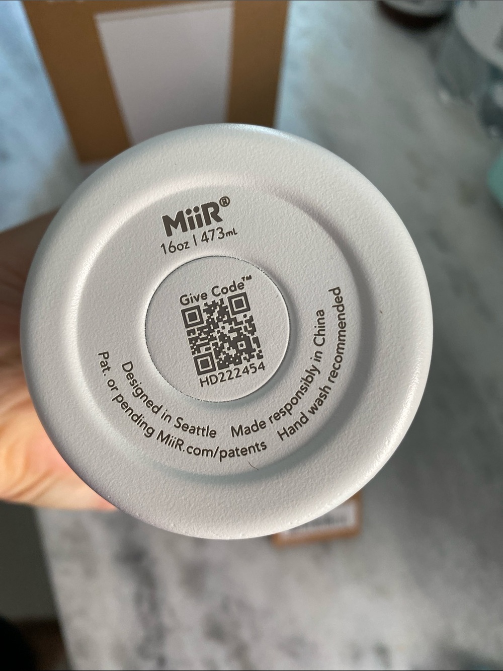 MiiR White Insulated Tumbler - Picture 4 of 5